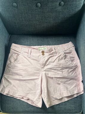 Old Navy Pale Pink Cotton Blend Shorts. Size 10